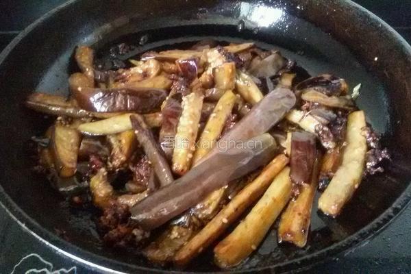 肉酱茄子的做法图解11
