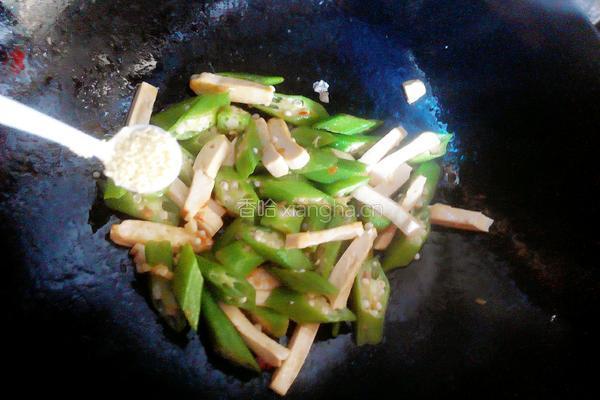 豆腐秋葵的做法图解7
