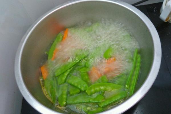荷兰豆爆腰条的做法图解9