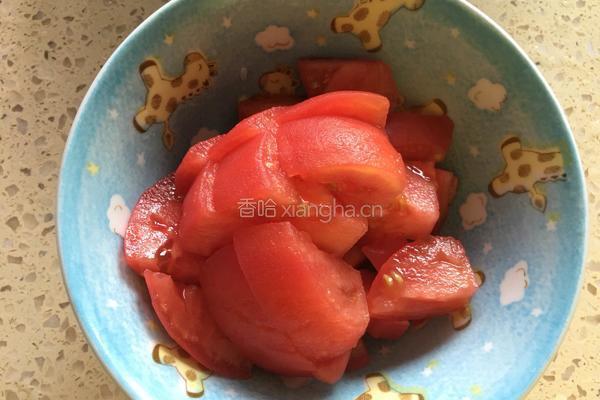 西红柿炒大头菜的做法图解2