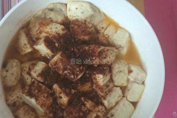 蒸臭豆腐的做法图解4