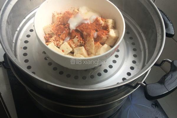 蒸臭豆腐的做法图解3