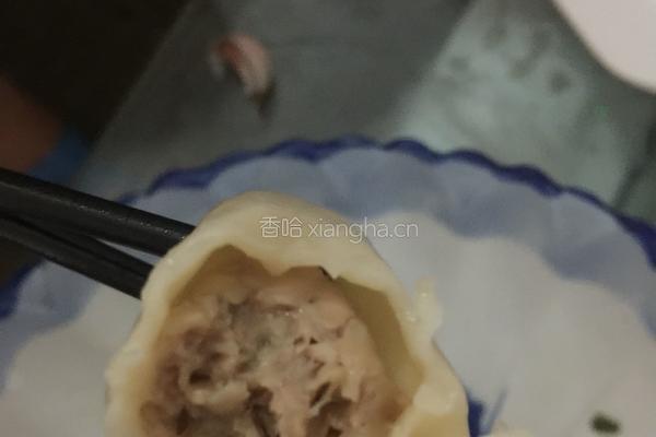 莲藕猪肉水饺的做法图解8