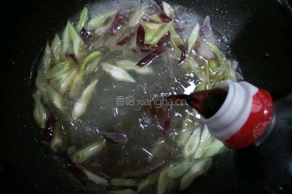 豆角炖粉条的做法图解9