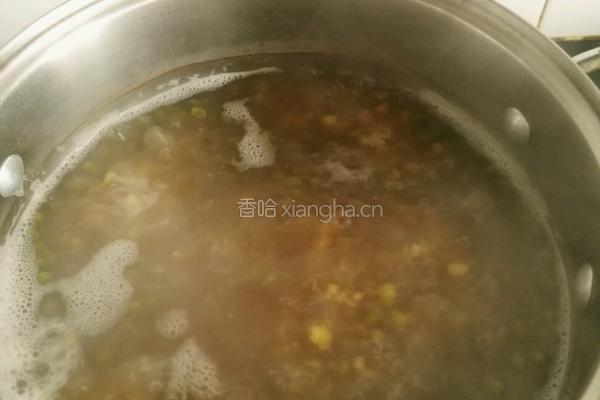 冰镇绿豆汤的做法图解4