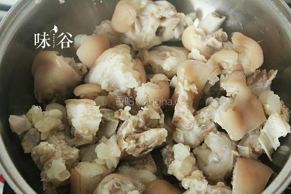 沙姜猪蹄的做法图解4