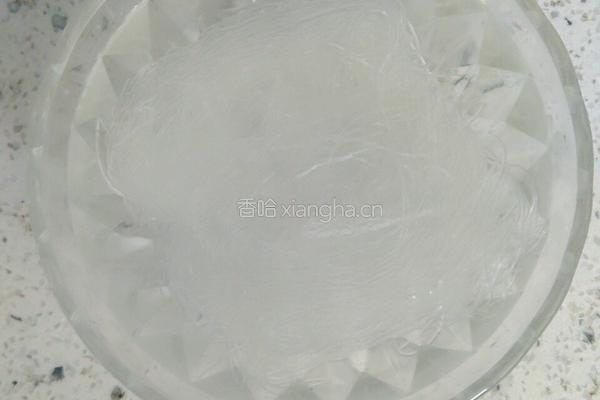 凉拌粉丝黄瓜的做法图解2