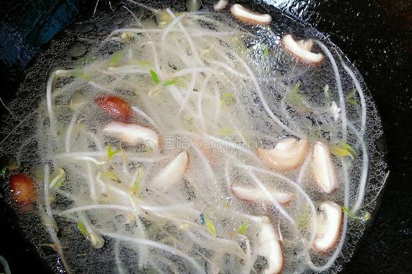 海带豆芽汤的做法图解4