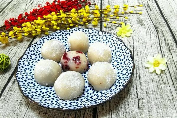 蔓越莓麻薯的做法图解1