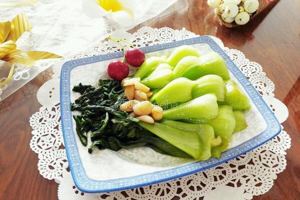 炒小油菜的做法图解7