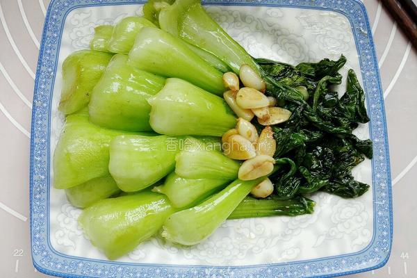 炒小油菜的做法图解6
