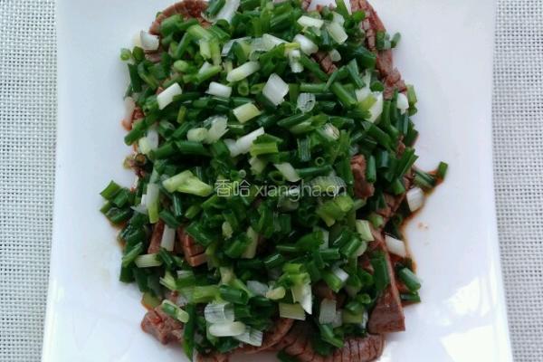 葱油腰花的做法图解7