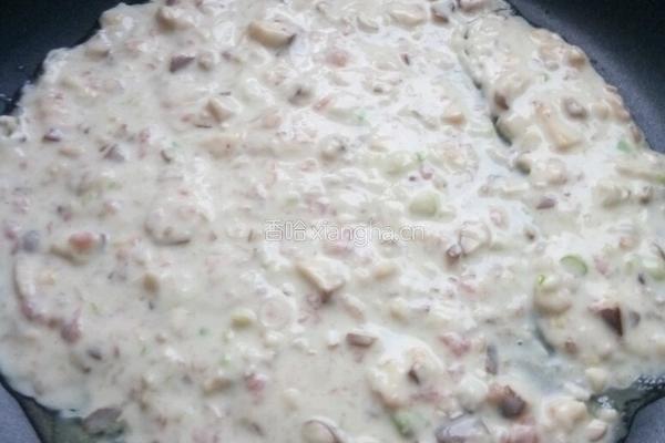 香菇葱肉饼的做法图解7