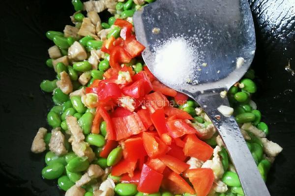 黄豆炒肉的做法图解6