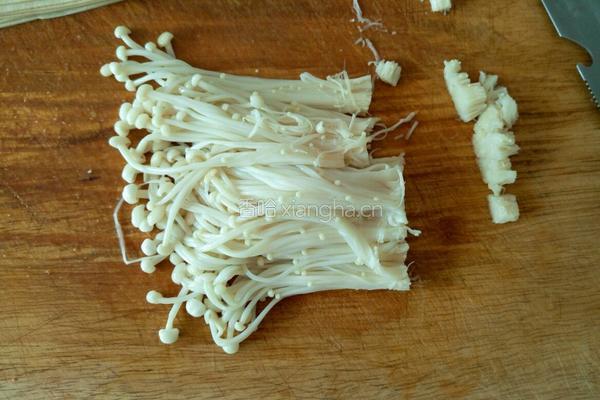 干豆腐卷金针菇的做法图解2