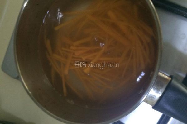 三丝豆皮卷的做法图解5
