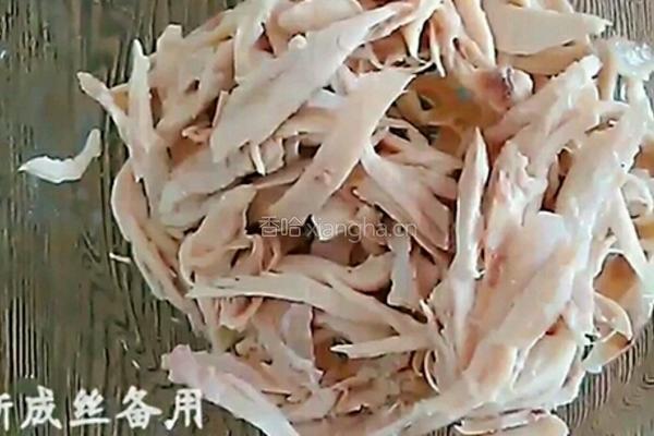 麻辣鸡丝的做法图解8