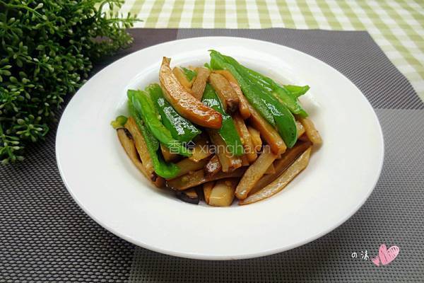 尖椒炒杏鲍菇