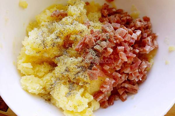 培根土豆饼的做法图解6