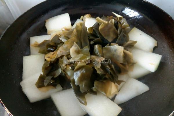 冬瓜海带瘦肉汤的做法图解6
