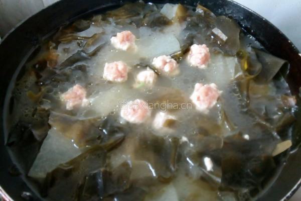 冬瓜海带瘦肉汤的做法图解12