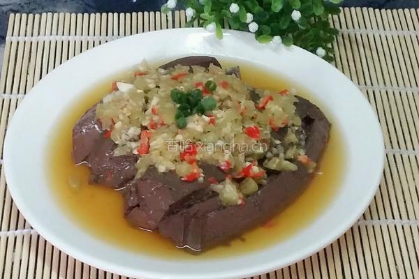 泡椒鸭血的做法图解5