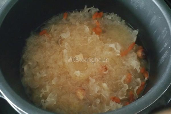 冰糖炖银耳的做法图解5