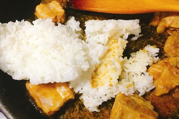 沙茶排骨南瓜饭的做法图解11