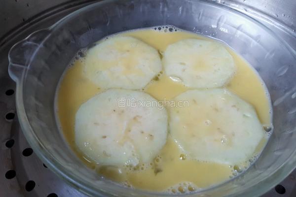 茄子鸡蛋饼的做法图解6