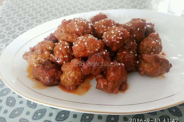 酸甜肉丸