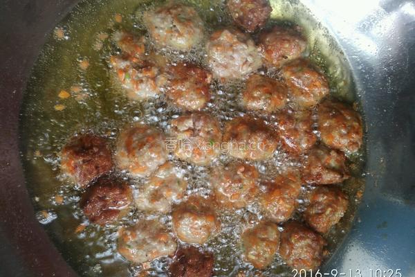 酸甜肉丸的做法图解6