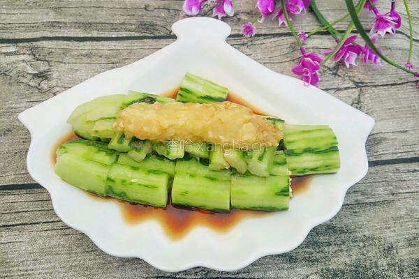 蒜泥拍黄瓜的做法图解8