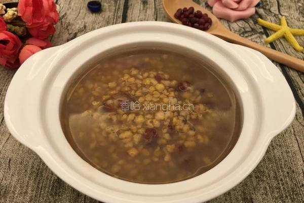 红豆玉米粥的做法图解5