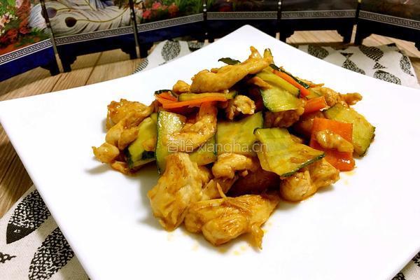 番茄鸡片的做法图解9