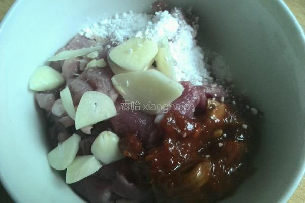 青椒炒鸭肉的做法图解4