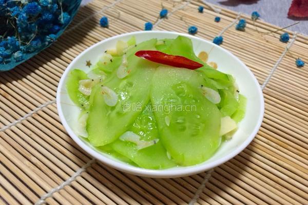 虾米炒黄瓜的做法图解6