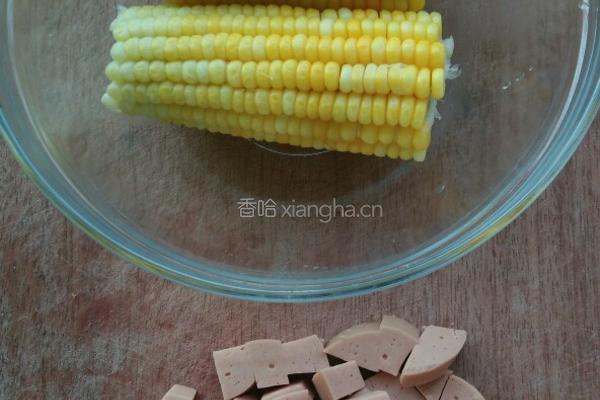 玉米沙拉的做法图解1