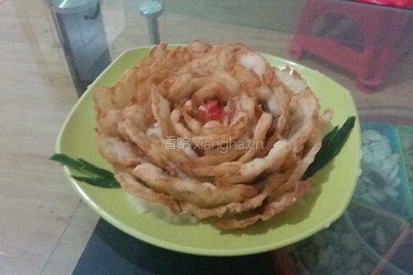 牡丹花开的做法图解20