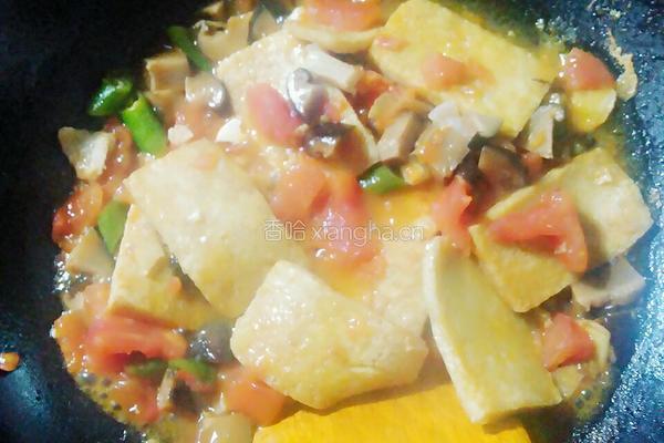 蕃茄冻豆腐的做法图解8