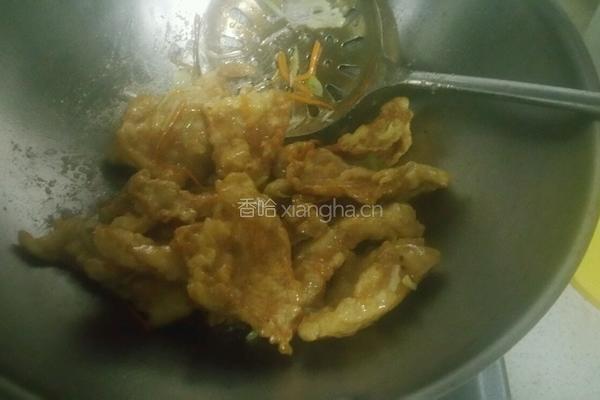 传统锅包肉的做法图解11