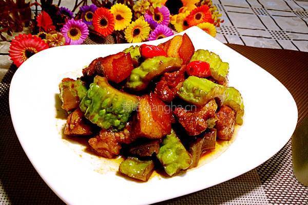 苦瓜烧肉的做法图解12