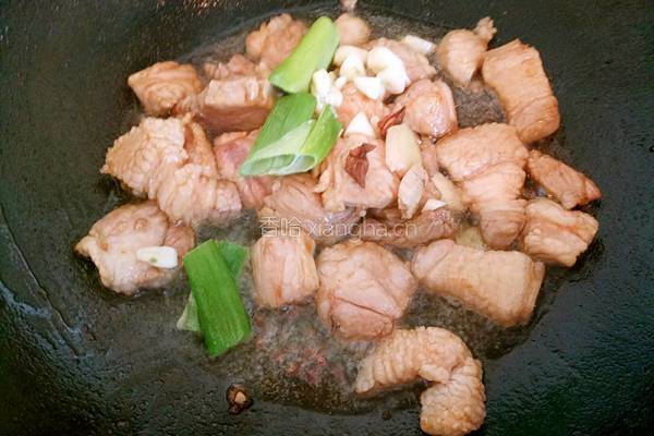 苦瓜烧肉的做法图解7