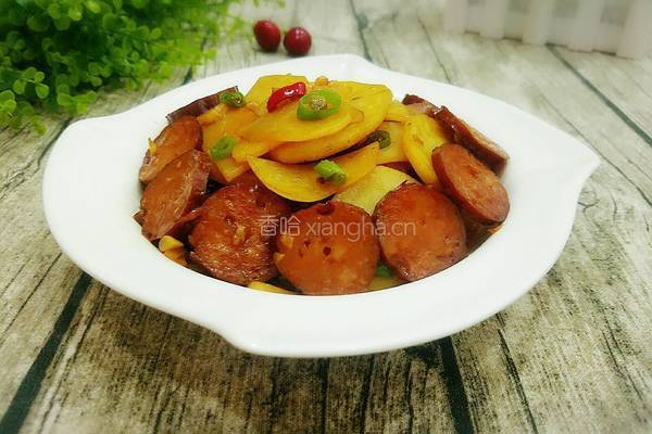 红肠土豆片的做法图解12