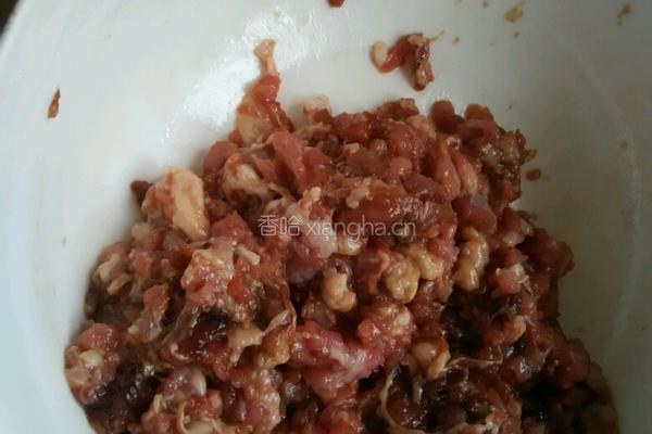 羊肉白菜水饺的做法图解3