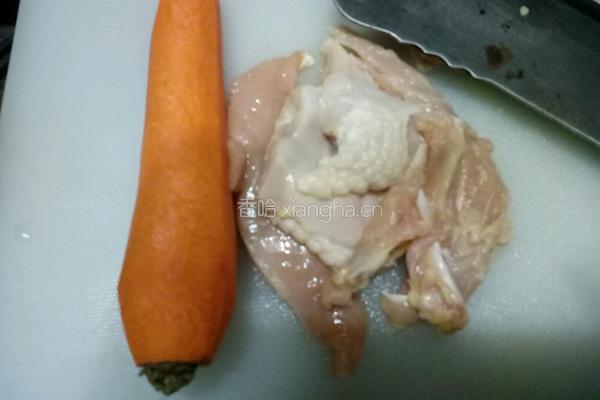 清蒸鸡肉的做法图解1