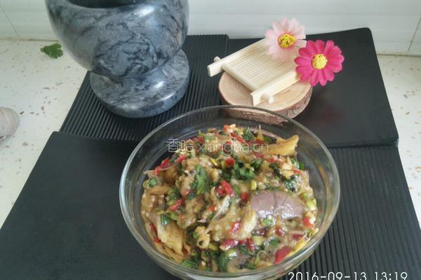 擂茄子的做法图解11