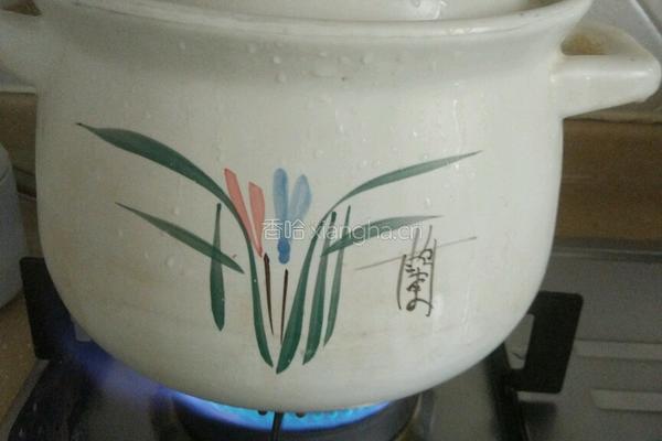 白萝卜煲猪骨汤的做法图解4