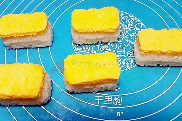 鸡蛋寿司的做法图解5
