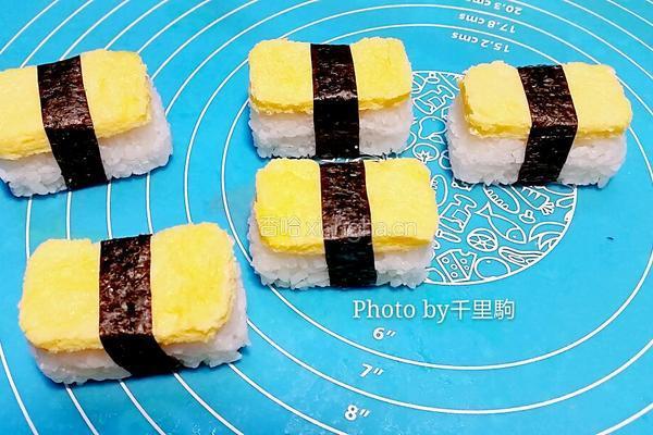 鸡蛋寿司的做法图解7