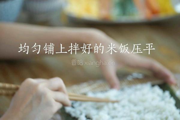 紫菜包饭的做法图解8